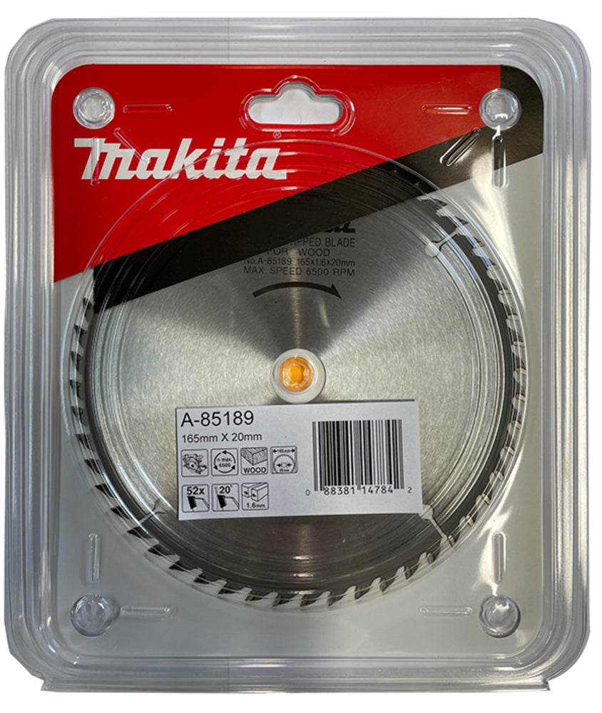 Saw blade 165*20*1.6 52T