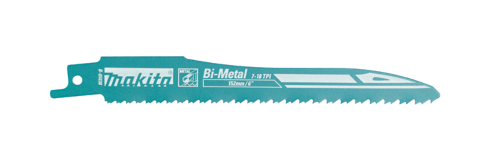 Universal reciprocating saw blade 152x0.9mm (7-18Tpi), 2 pcs. B-05038-2