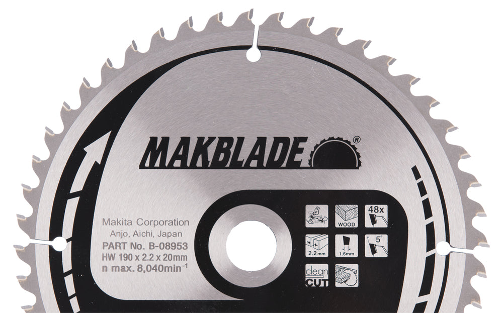Saw blade 190*20 48 T
