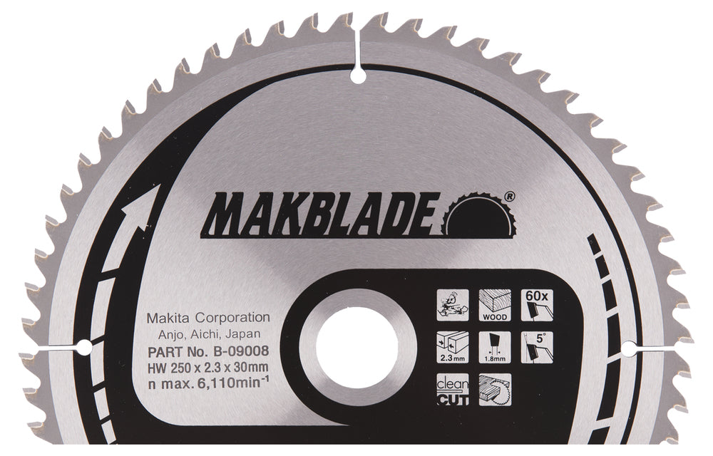 Saeketas 250*30*2,3 60T B-09008