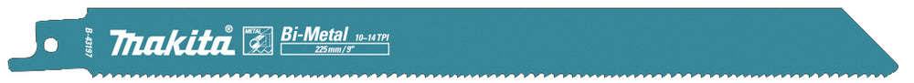 Reciprocating saw blades BIM 225x1.25mm (10-14tpi), 2 pcs. B-43197-2