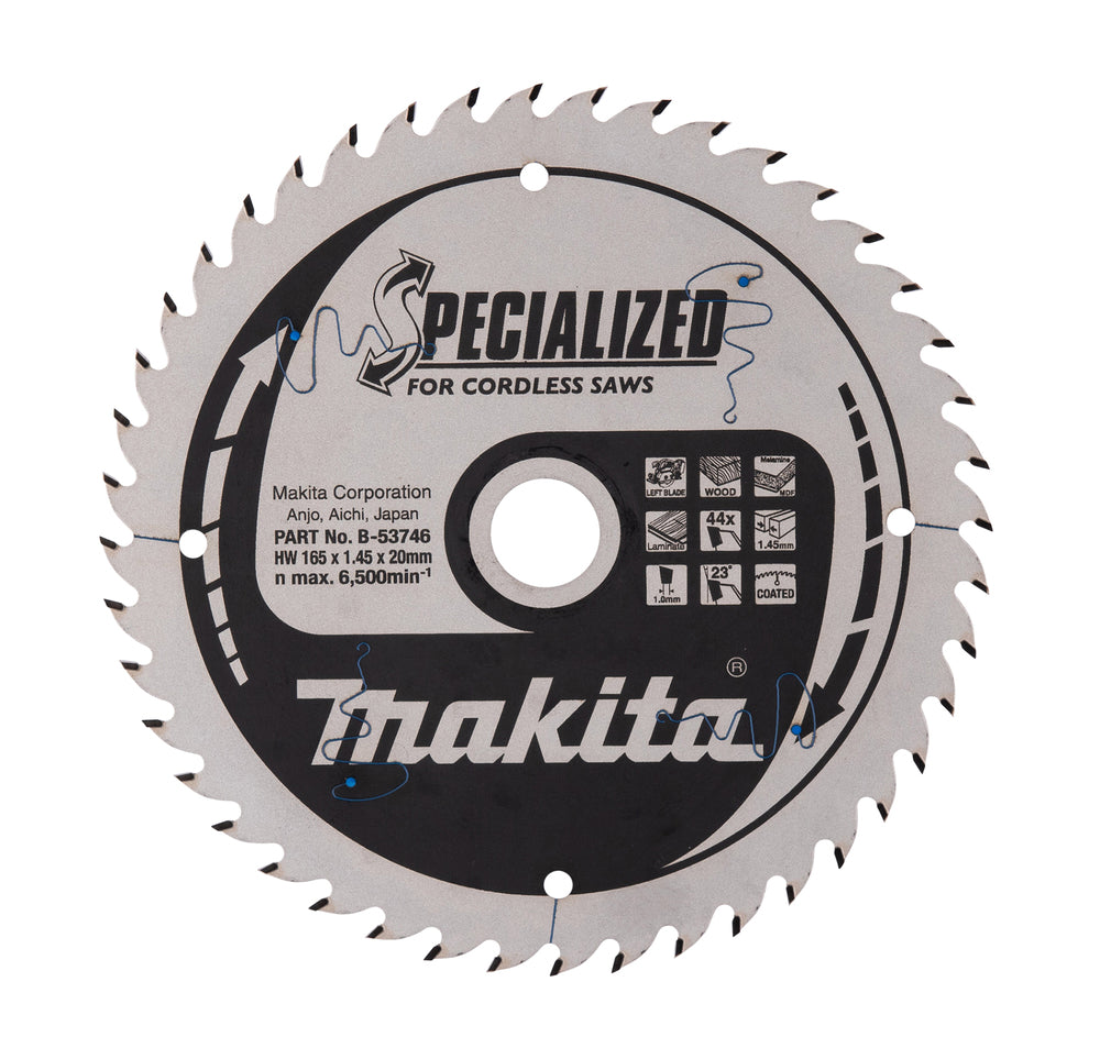T.C.T saeketas 165X1.45X20mm 23° T44 B-53746