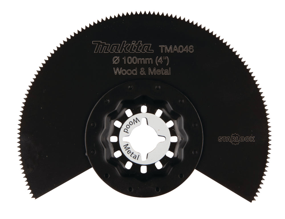Multitool segment saw blade 100mm TMA046; BIM, SL, for wood and metal B-64808