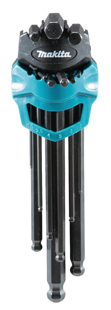 Kuuskantvõtmete komplekt 9 osa 1.5-10mm B-65894