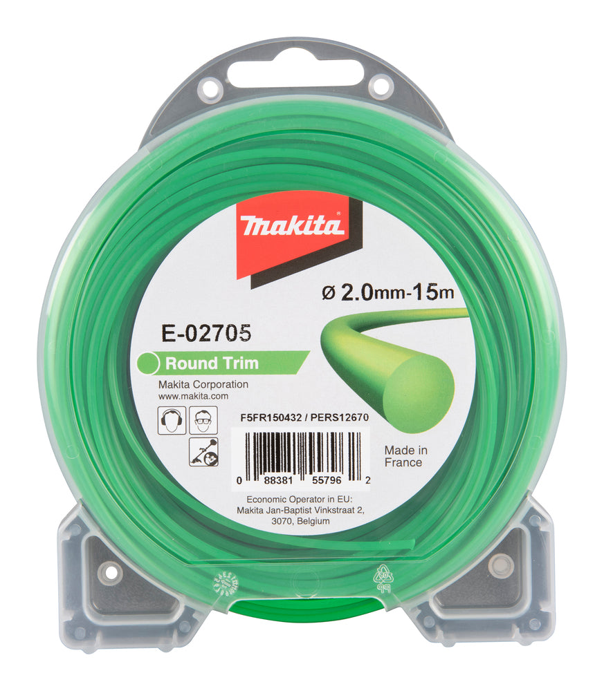Round cord 2.0mm/15m E-02705