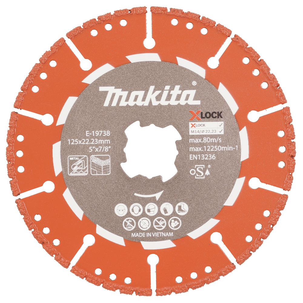 Teemantketas RESCUE, X-LOCK kinnitusega E-19738