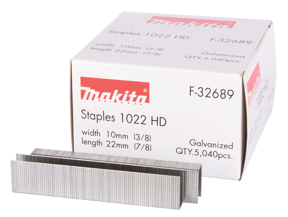 Staples 10x22mm, 5040 pcs. BST220, BST221 F-32689