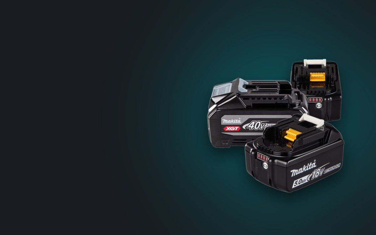 Makita 18V LXT ja 40V XGT akud